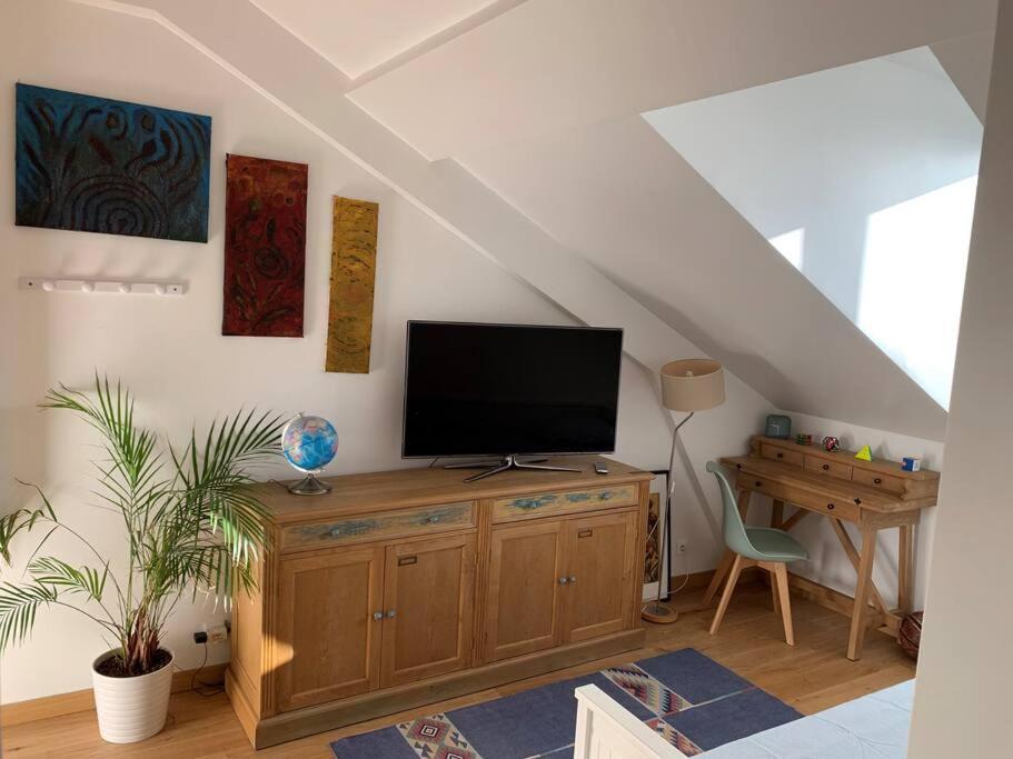 Charmant Studio A Proximite De La Gare Rer A Chatou Εξωτερικό φωτογραφία